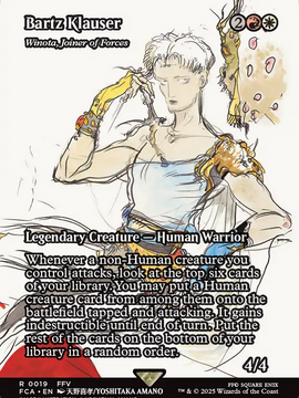 Winota, Joiner of Forces (FCA-019) - FINAL FANTASY: Through the Ages / Bartz Klauser (Borderless)