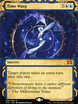 Time Warp (STA-022) - Strixhaven Mystical Archive: (Showcase) (Borderless)