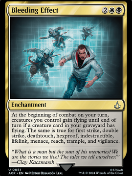 Bleeding Effect (ACR-051) - Assassin's Creed Foil
