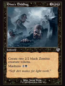 Gisa's Bidding (Retro Frame) (INR-379) - Innistrad Remastered