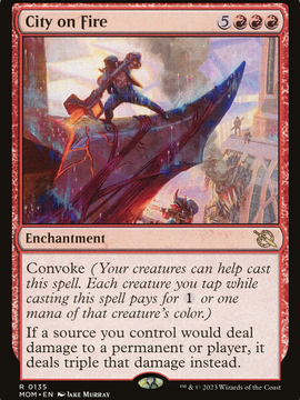 City on Fire (MOM-135) - March of the Machine