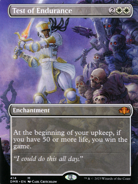 Test of Endurance (DMR-414) - Dominaria Remastered (Borderless)
