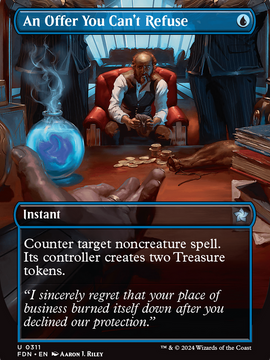 An Offer You Can't Refuse (FDN-311) - Foundations (Borderless) Foil
