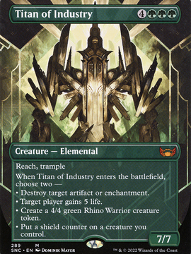 Titan of Industry (SNC-289) - Streets of New Capenna (Borderless)