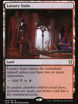 Luxury Suite (CLB-355) - Commander Legends: Battle for Baldur's Gate