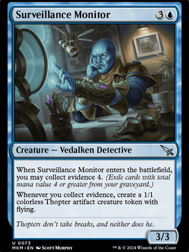 Surveillance Monitor (MKM-073) - Murders at Karlov Manor