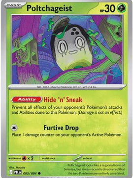 Poltchageist 5 - ME05 Pitch Black Reverse Holofoil