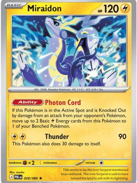 Miraidon 28 - ME05 Pitch Black Holofoil