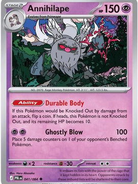 Annihilape 41 - ME05 Pitch Black Reverse Holofoil
