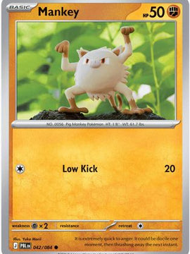 Mankey 42 - ME05 Pitch Black