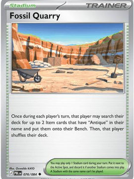 Fossil Quarry 76 - ME05 Pitch Black