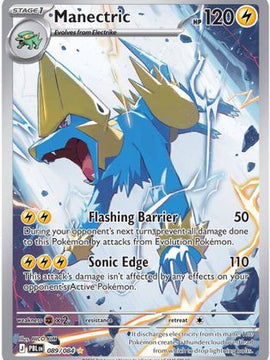 Manectric - 089/084 89 - ME05 Pitch Black Holofoil