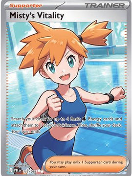 Misty's Vitality - 111/084 111 - ME05 Pitch Black Holofoil
