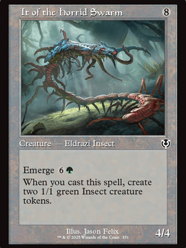 It of the Horrid Swarm (Retro Frame) (INR-331) - Innistrad Remastered
