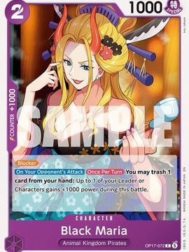 Black Maria (OP17-072) - The World's Strongest Warriors
