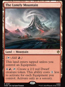 The Lonely Mountain (HOB-187) - The Hobbit Foil