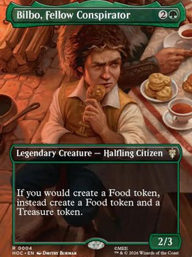 Bilbo, Fellow Conspirator (Borderless) (HOC-004) - The Hobbit: Eternal-Legal