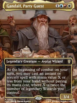 Gandalf, Party Guest (Borderless) (HOC-002) - The Hobbit: Eternal-Legal