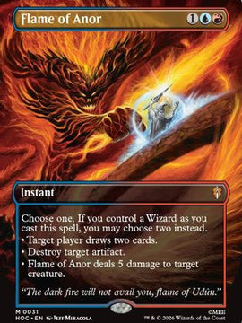 Flame of Anor (Borderless) (HOC-031) - The Hobbit: Eternal-Legal