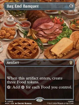 Bag End Banquet (Borderless) (HOC-005) - The Hobbit: Eternal-Legal