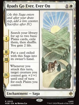 Roads Go Ever, Ever On (HOB-025) - The Hobbit Foil