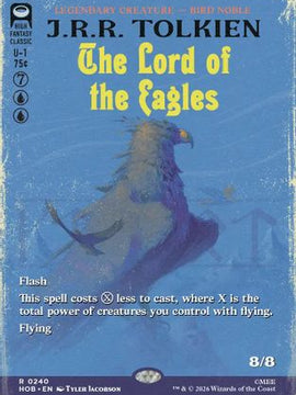 The Lord of the Eagles (Borderless) (HOB-240) - The Hobbit