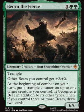 Beorn the Fierce (HOB-119) - The Hobbit