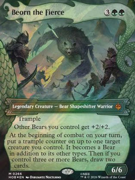 Beorn the Fierce (Showcase) (Surge Foil) (HOB-266) - The Hobbit Foil