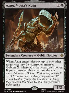 Azog, Moria's Ruin (HOB-061) - The Hobbit