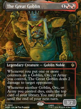 The Great Goblin (Borderless) (HOB-201) - The Hobbit