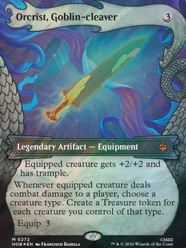 Orcrist, Goblin-cleaver (Showcase) (Surge Foil) (HOB-272) - The Hobbit Foil