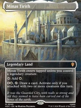 Minas Tirith (Borderless) (HOC-049) - The Hobbit: Eternal-Legal Foil