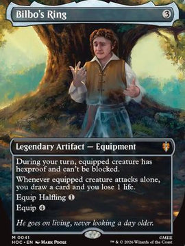 Bilbo's Ring (Borderless) (HOC-041) - The Hobbit: Eternal-Legal