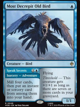 Most Decrepit Old Bird (HOB-049) - The Hobbit