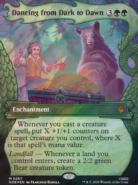 Dancing from Dark to Dawn (Showcase) (Surge Foil) (HOB-267) - The Hobbit Foil