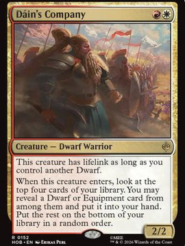 Dain's Company (HOB-152) - The Hobbit