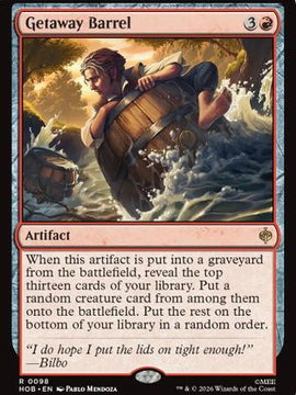Getaway Barrel (HOB-098) - The Hobbit Foil