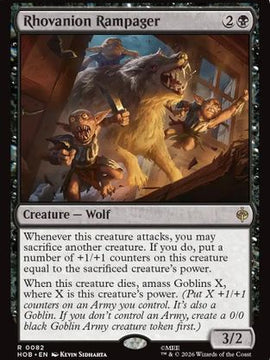 Rhovanion Rampager (HOB-082) - The Hobbit Foil