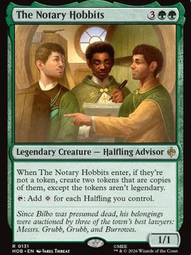 The Notary Hobbits (HOB-131) - The Hobbit