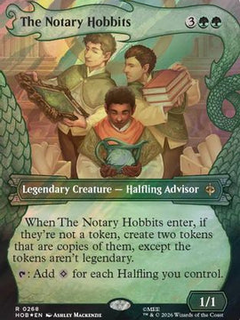 The Notary Hobbits (Showcase) (Surge Foil) (HOB-268) - The Hobbit Foil
