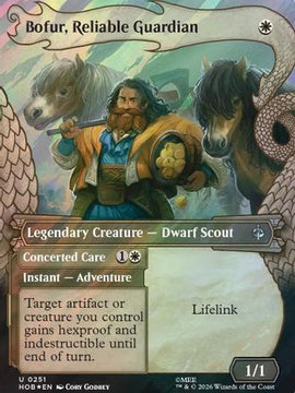 Bofur, Reliable Guardian (Showcase) (Surge Foil) (HOB-251) - The Hobbit Foil