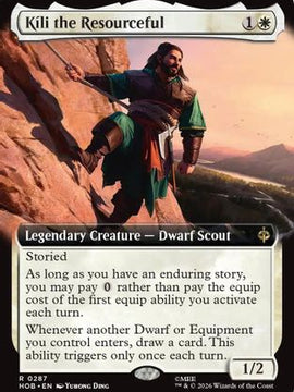 Kili the Resourceful (Extended Art) (HOB-287) - The Hobbit