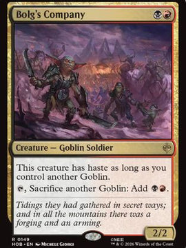 Bolg's Company (HOB-149) - The Hobbit Foil
