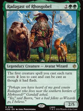 Radagast of Rhosgobel (HOB-136) - The Hobbit Foil