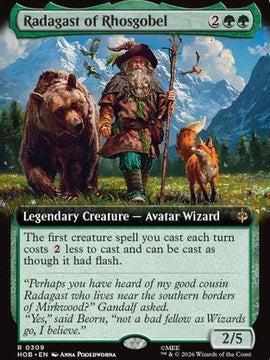 Radagast of Rhosgobel (Extended Art) (HOB-309) - The Hobbit Foil