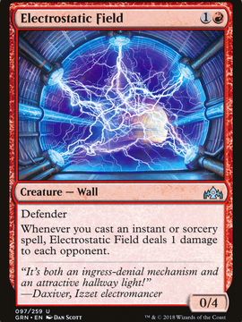 Electrostatic Field (GRN-097) - Guilds of Ravnica