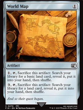 World Map (FIN-270) - FINAL FANTASY