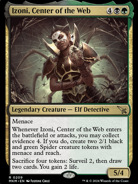 Izoni, Center of the Web (MKM-209) - Murders at Karlov Manor