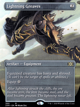 Lightning Greaves (2XM-360) - Double Masters (Borderless)