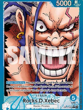 Rocks.D.Xebec (039) (Alternate Art) (OP17-039) - The World's Strongest Warriors Foil
